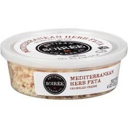 Hy-vee Select Mediterranean Herb Feta Crumbled Cheese