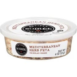 Hy-vee Select Mediterranean Herb Feta Crumbled Cheese