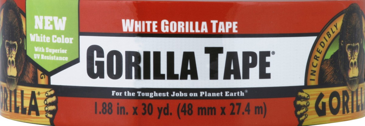 Gorilla Tape, 30 yd., White 1 ct
