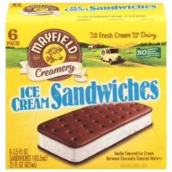 Mayfield Vanilla Ice Cream Sandwich