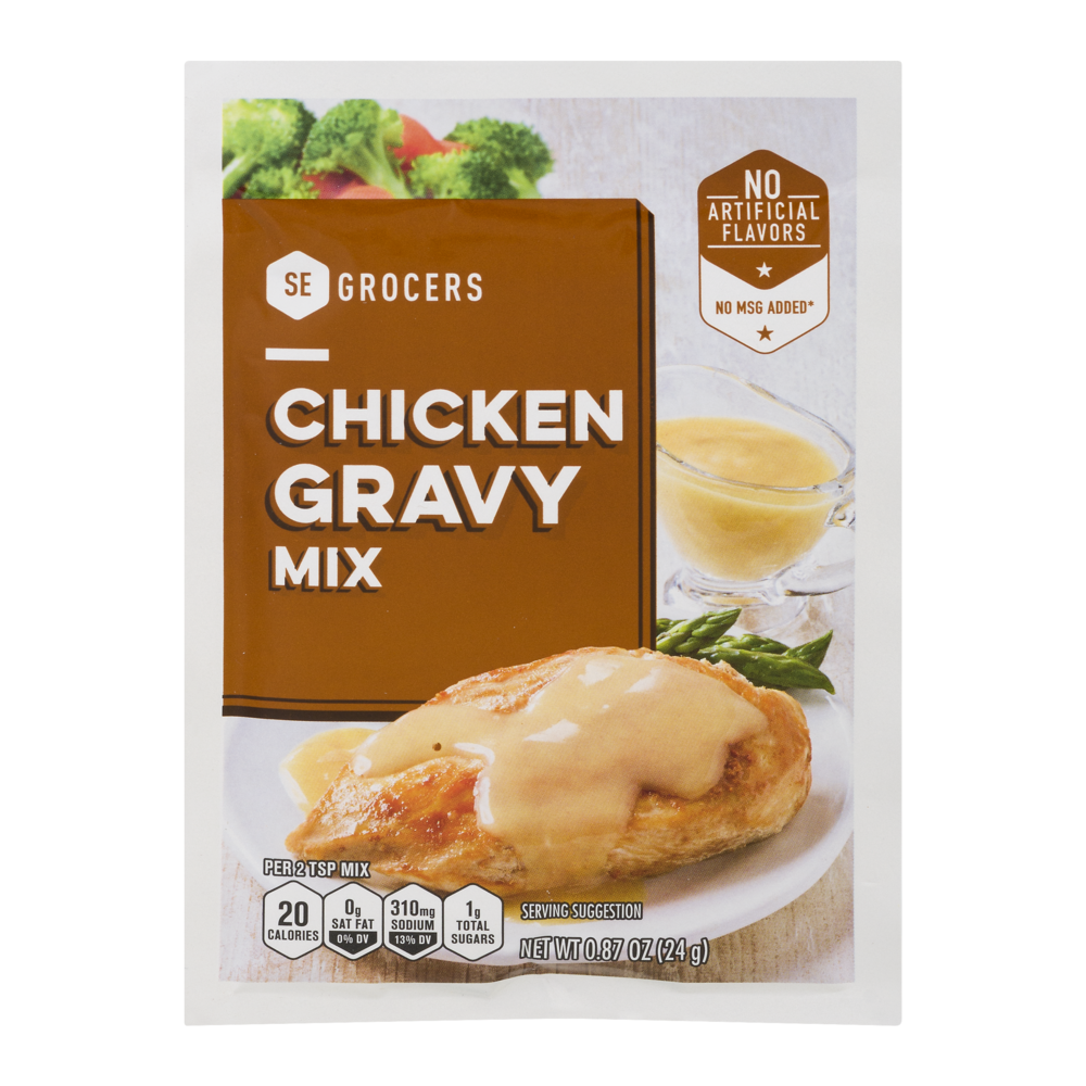 slide 1 of 1, SE Grocers Chicken Gravy Mix, 0.8 oz