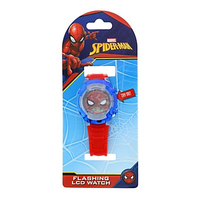 slide 1 of 1, Marvel Spiderman Flashing Watch, 1 ct