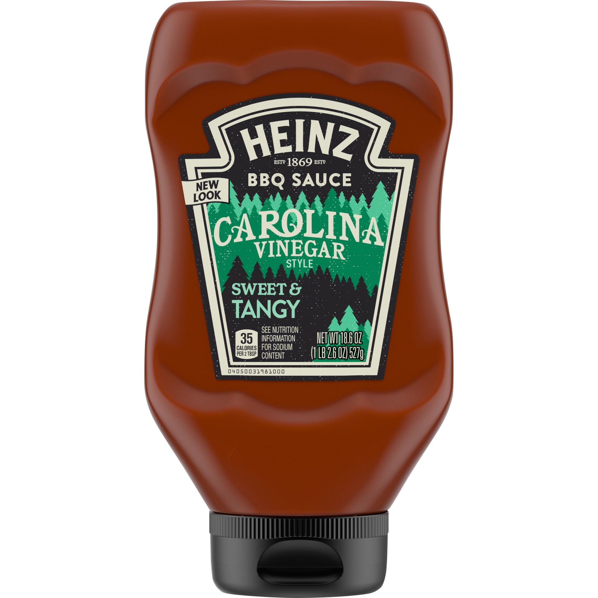 slide 1 of 7, Heinz Carolina Vinegar Style Sweet & Tangy BBQ Sauce, 18.5 oz