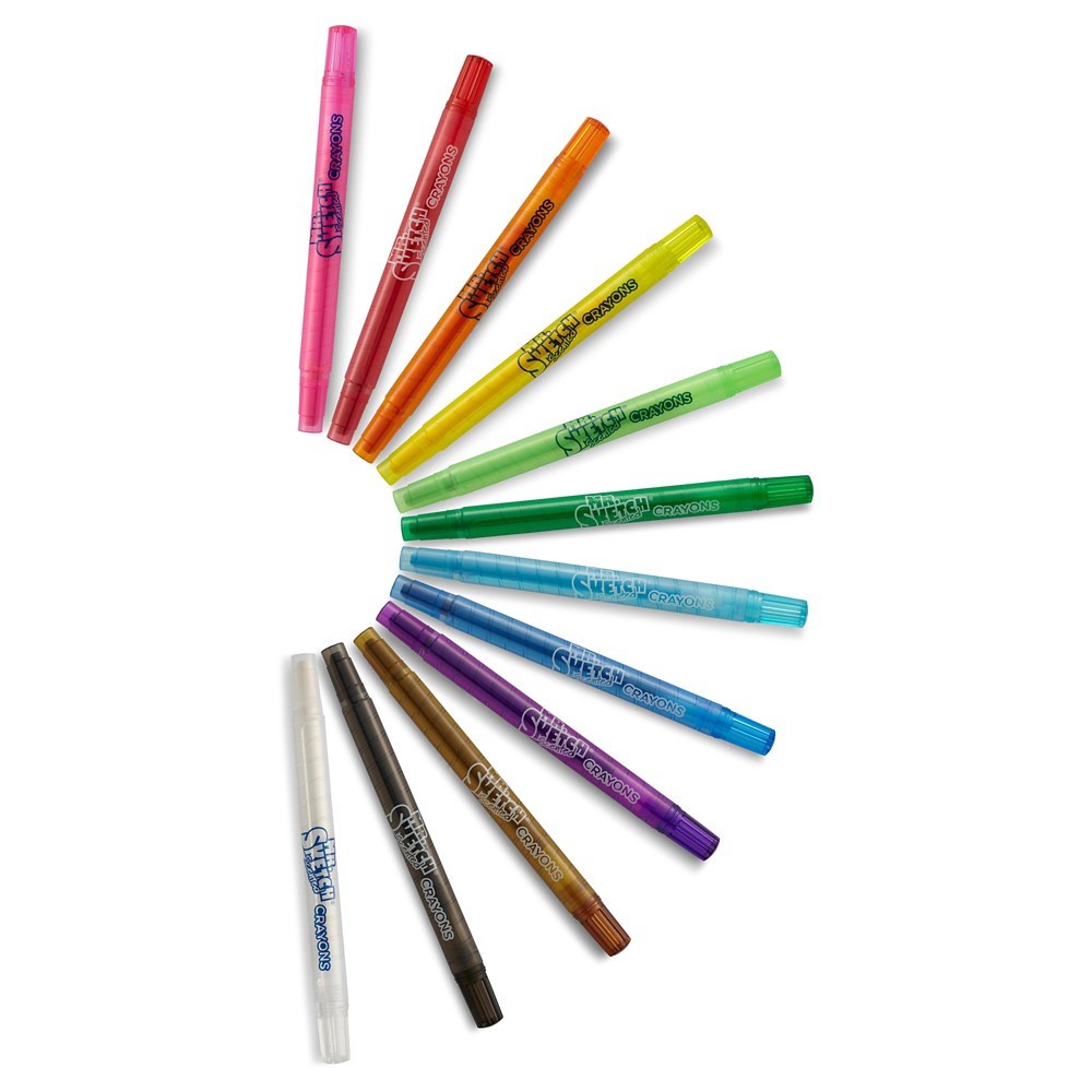 slide 3 of 10, Mr. Sketch Scented Twistable Crayons - Multicolor, 12 ct