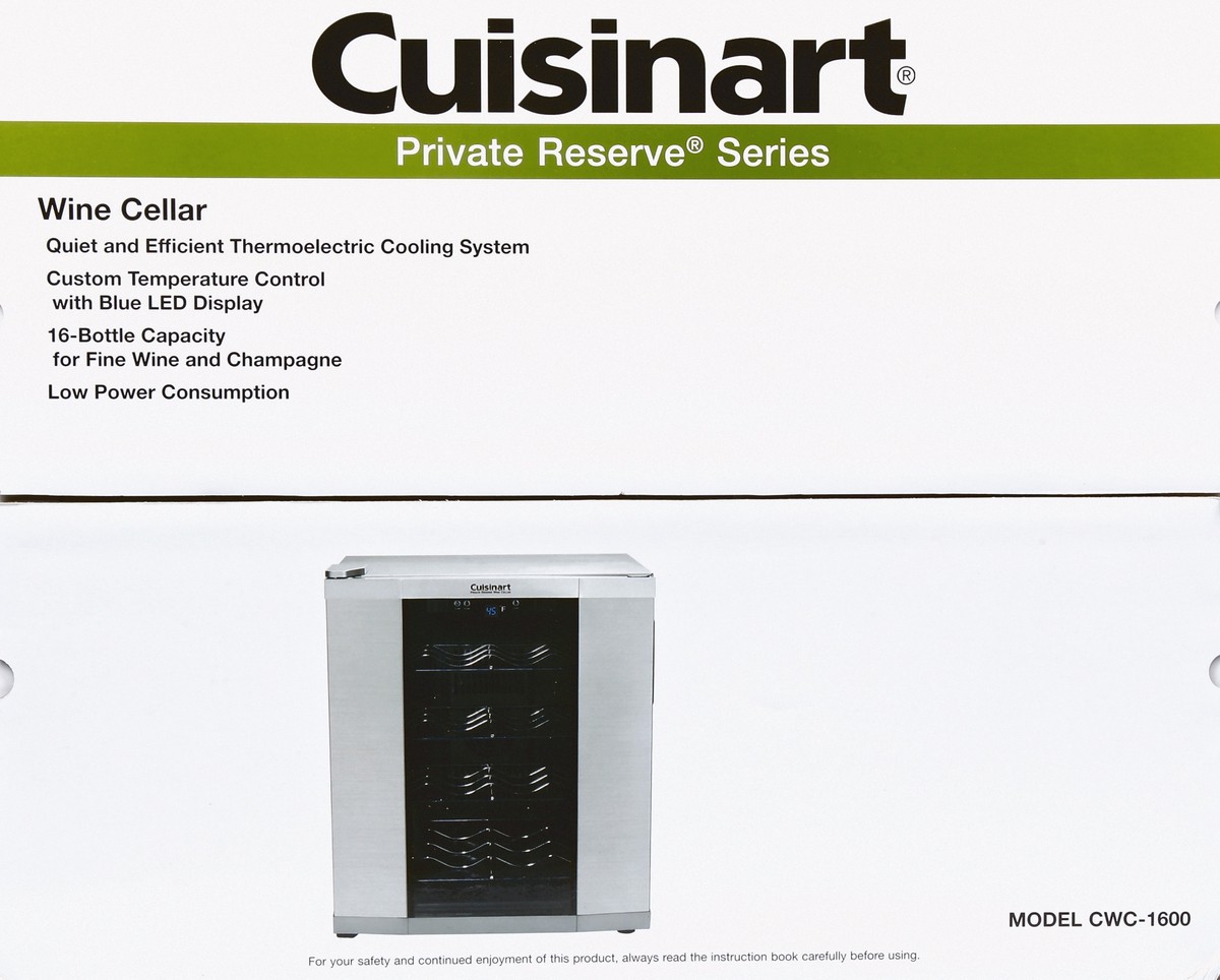 slide 4 of 5, Cuisinart Wine Cellar 1 ea, 1 ct