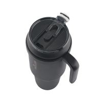 slide 3 of 9, Reduce Cold1 Straw Tumbler with Handle - Phantom Black, 50 oz