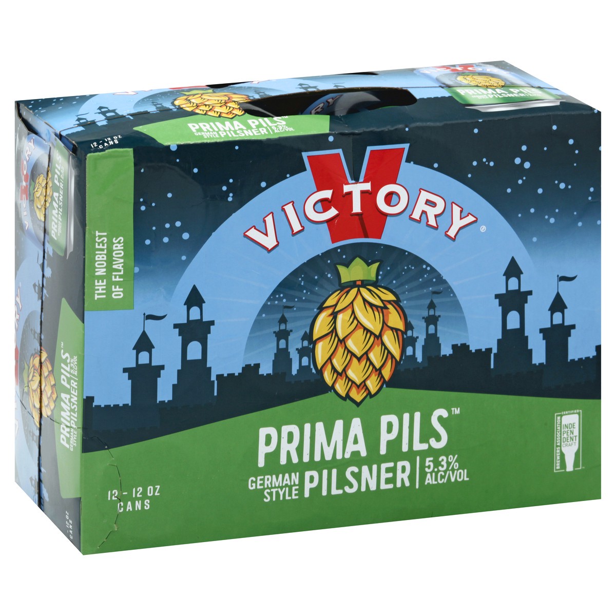 slide 7 of 8, Victory Brewing Company 12 Pack Pilsner Prima Pils Beer 12 ea, 12 ct; 12 oz