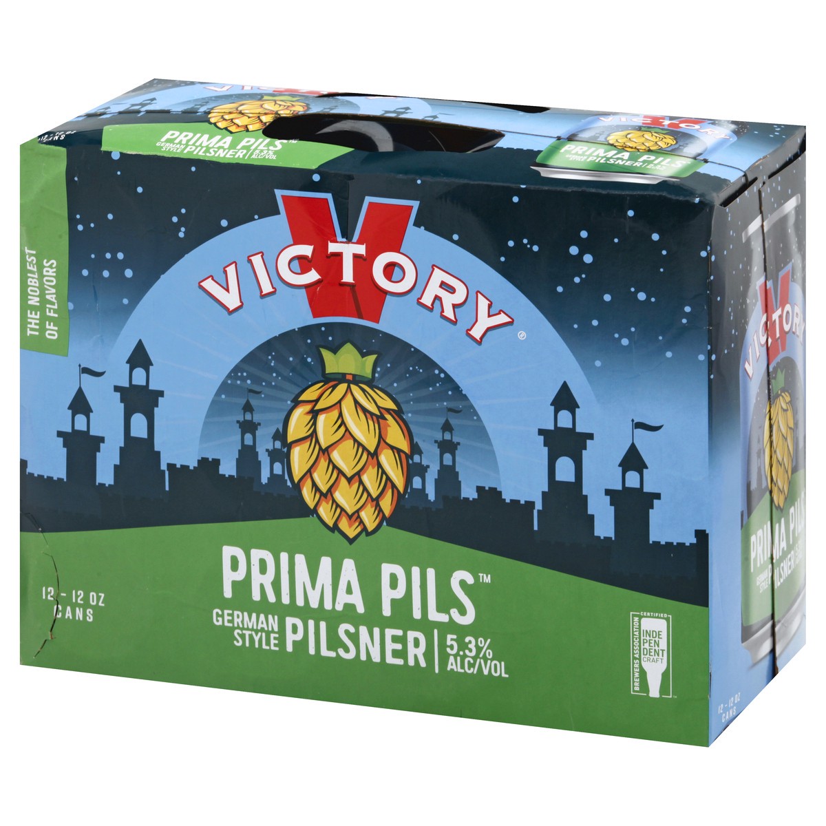slide 5 of 8, Victory Brewing Company 12 Pack Pilsner Prima Pils Beer 12 ea, 12 ct; 12 oz