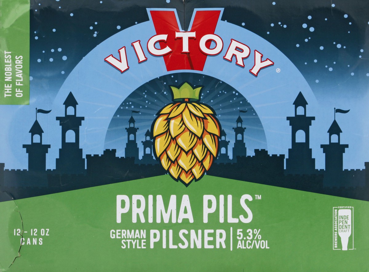 slide 8 of 8, Victory Brewing Company 12 Pack Pilsner Prima Pils Beer 12 ea, 12 ct; 12 oz
