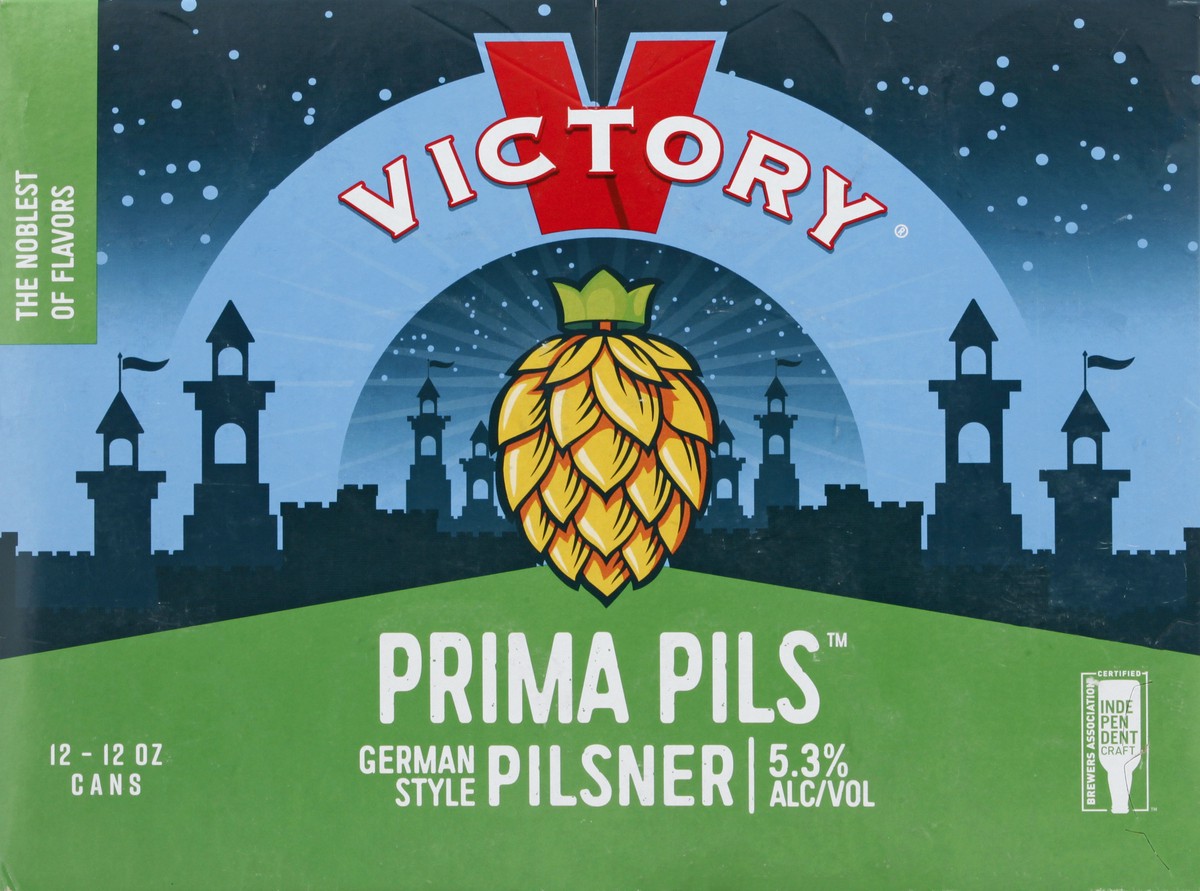 slide 2 of 8, Victory Brewing Company 12 Pack Pilsner Prima Pils Beer 12 ea, 12 ct; 12 oz