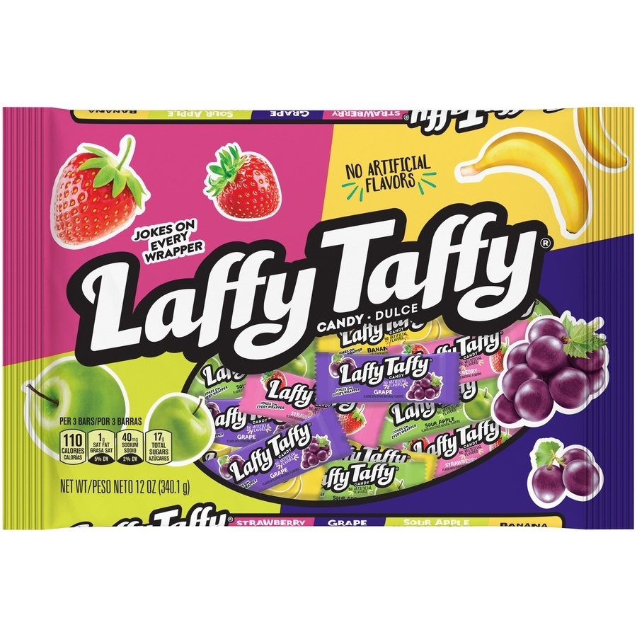 slide 1 of 1, Laffy Taffy Assorted Flavor Candy, 12 oz