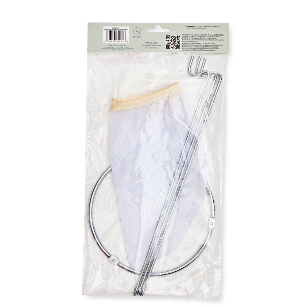 slide 3 of 4, Core™ Jelly Strainer and Bag Set, 1 ct