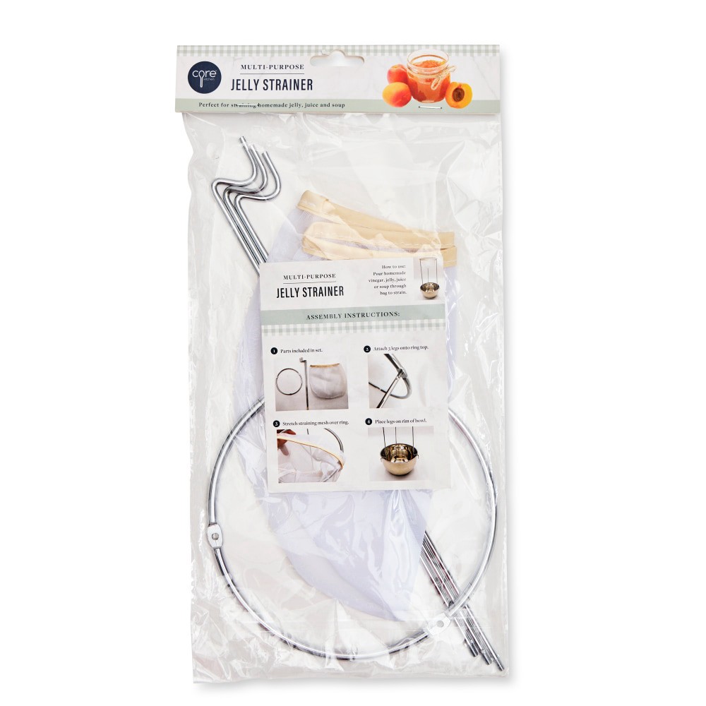 slide 1 of 4, Core™ Jelly Strainer and Bag Set, 1 ct