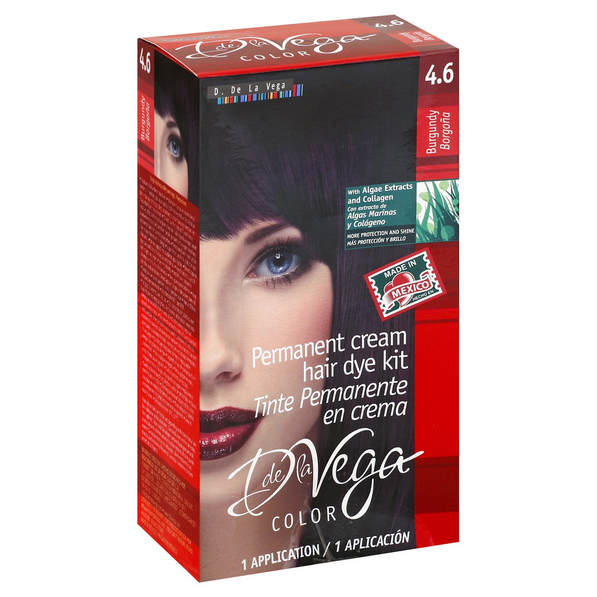 slide 2 of 5, D de la Vega Hair Dye Kit 1 ea, 1 ct