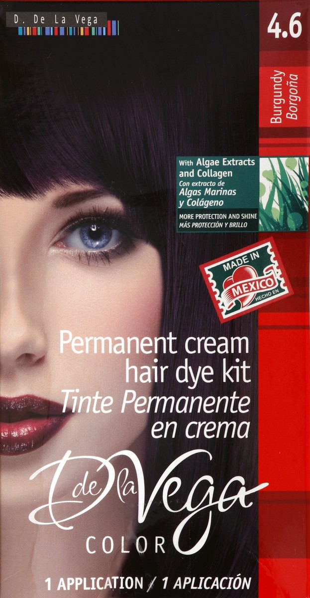 slide 1 of 5, D de la Vega Hair Dye Kit 1 ea, 1 ct