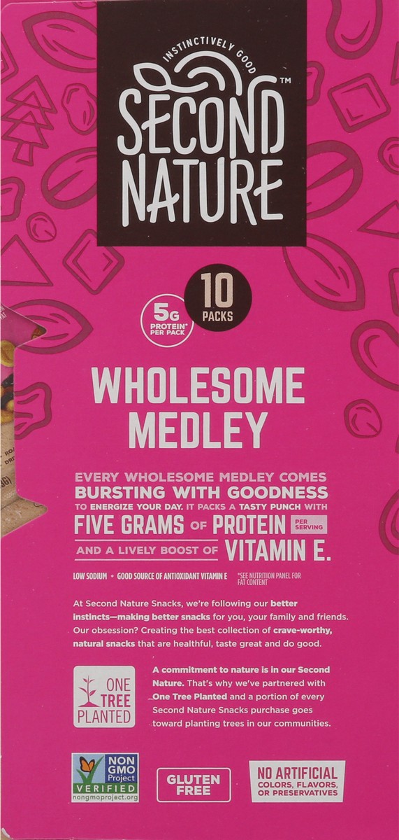 slide 8 of 14, Second Nature Wholesome Medley 10 - 1.5 oz Bags, 10 ct