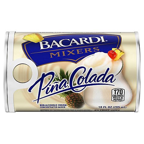 slide 1 of 1, Bacardi Mixers Frozen Concentrated Pina Colada - 10 Fl. Oz., 10 fl oz