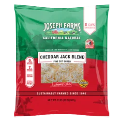 Joseph Farms Cheddar Jack Blend Shredded Cheese