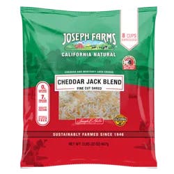 Joseph Farms Cheddar Jack Blend Shredded Cheese
