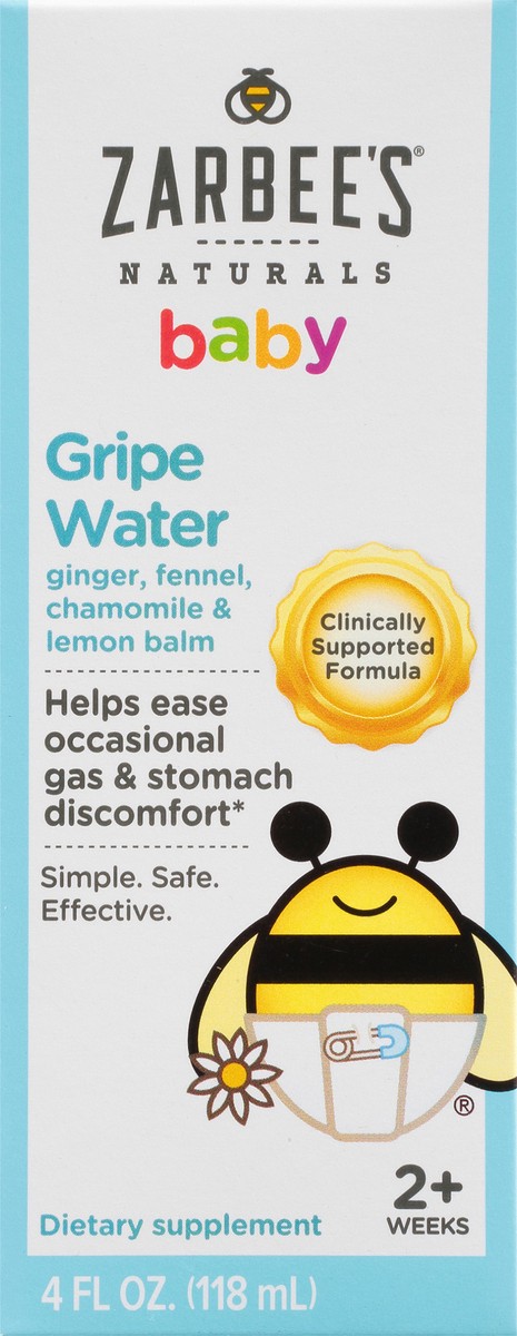 slide 5 of 11, Zarbee's Naturals Naturals Baby Gripe Water 4 oz Box, 4 fl oz