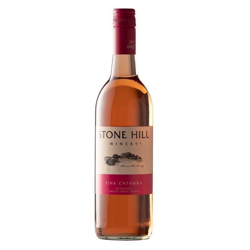 slide 1 of 4, Stone Hill Winery Stone Hill Pink Catawba Wine - 750ml Bottle, 750 ml