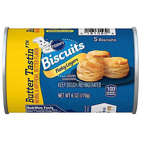 slide 1 of 1, Pillsbury Grands! Jr Biscuits Golden Layers Flaky Butter Tastin 5 Count - 6 Oz, 5 ct