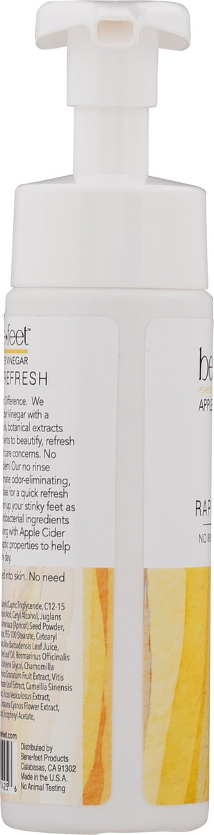 slide 5 of 12, Bene-feet Rapid Refresh No Rinse Cleansing Wash 4 fl oz Pump, 6.8 oz