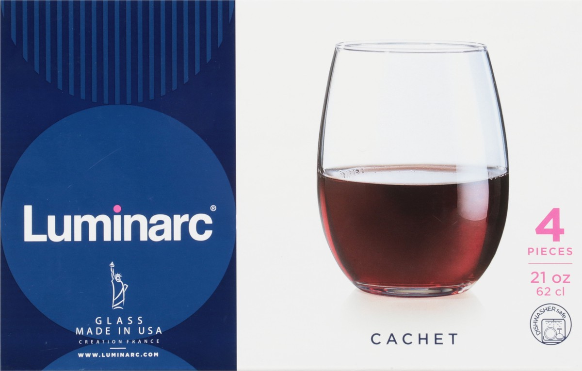 slide 3 of 11, Luminarc 21 Ounce Cachet 4 ea, 4 ct