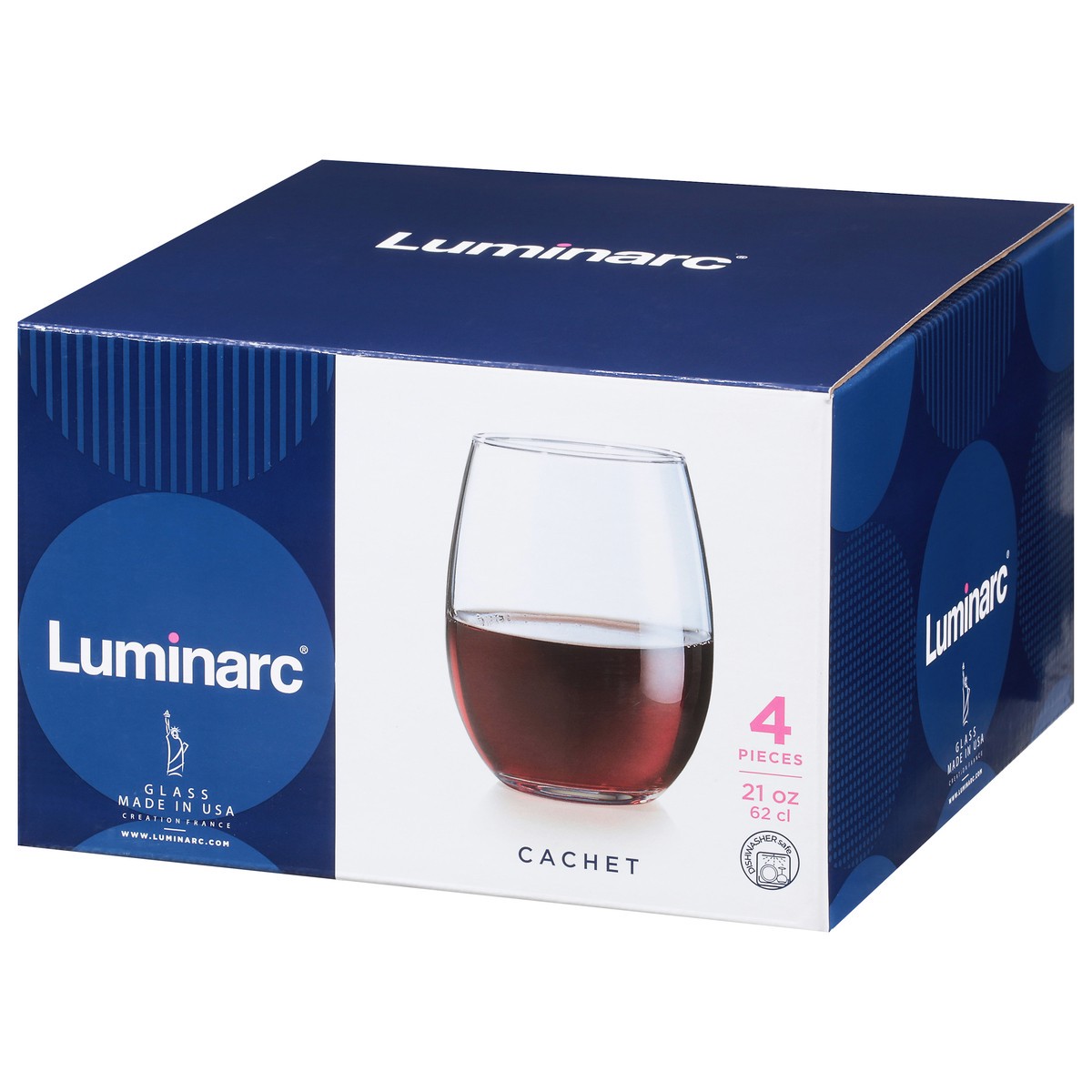 slide 8 of 11, Luminarc 21 Ounce Cachet 4 ea, 4 ct