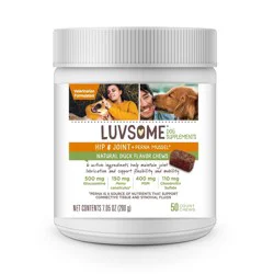 Luvsome Hip & Joint Duck Flavor Chews Dog Supplements