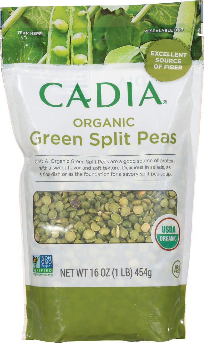 slide 12 of 14, Cadia Organic Green Split Pea, 16 oz