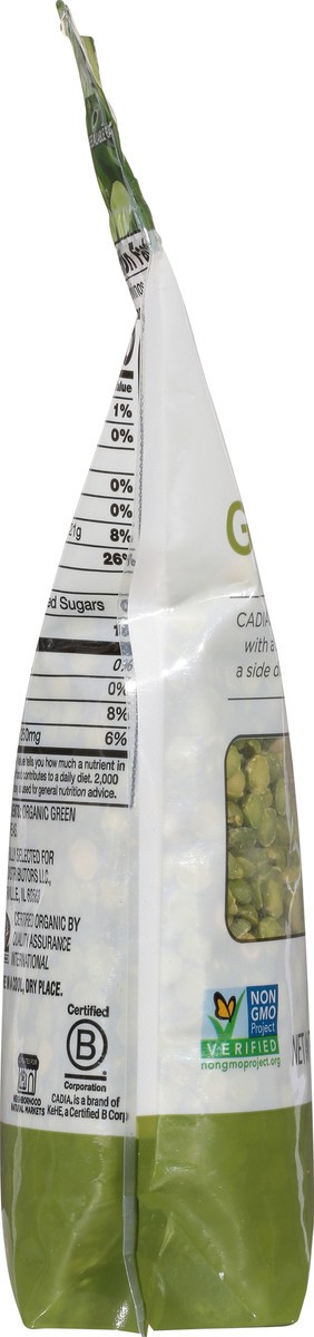 slide 4 of 14, Cadia Organic Green Split Pea, 16 oz