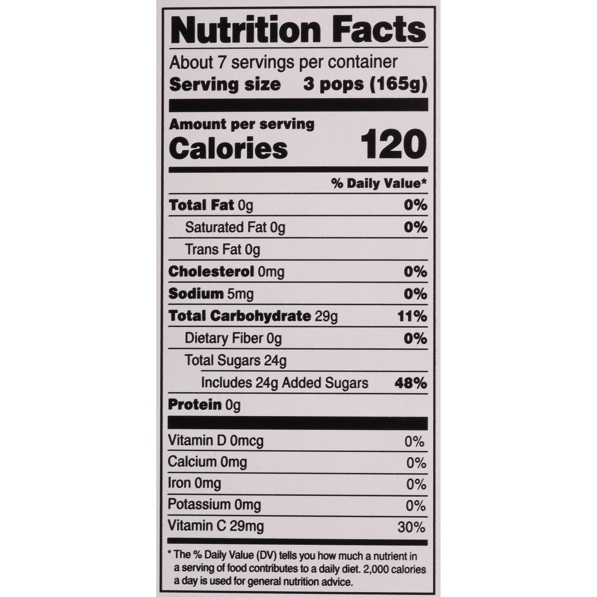 slide 9 of 14, Food Club Red, White & Blue Pops Quiescently Frozen Confection, 35 fl oz