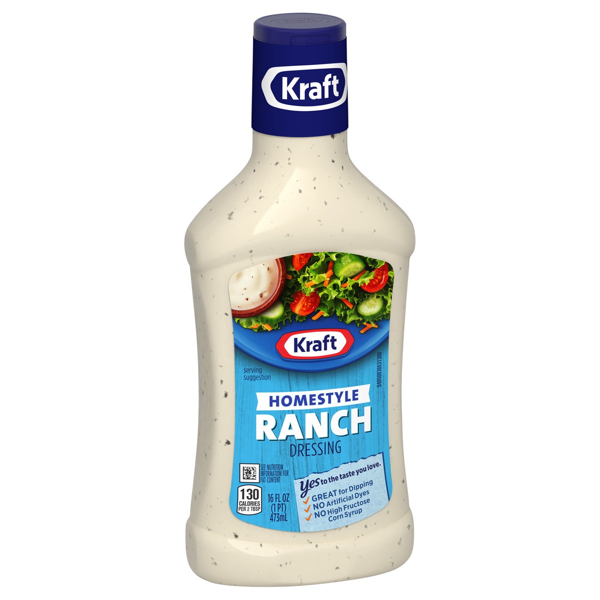 slide 2 of 4, Kraft Homestyle Ranch Dressing, 16 fl oz