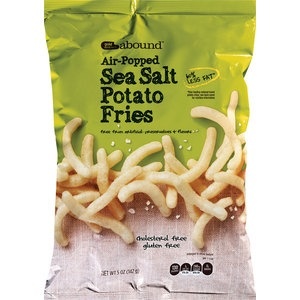 slide 1 of 1, CVS Gold Emblem Sea Salt Air-Popped Potatoe Fries, 5 oz