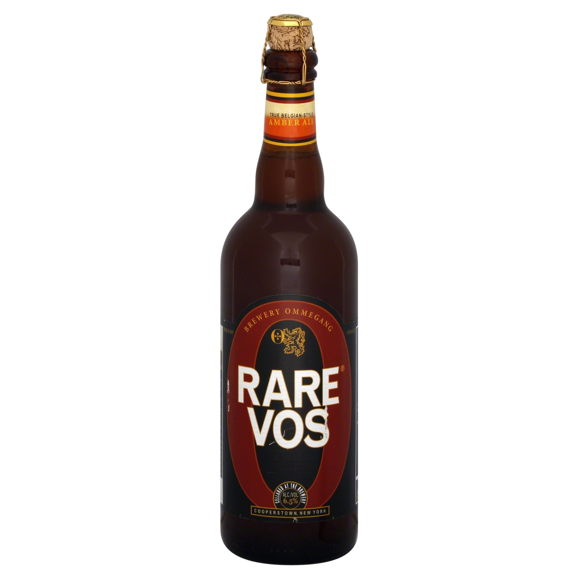 slide 1 of 1, Ommegang Rare Vos Copper Ale, 750 ml