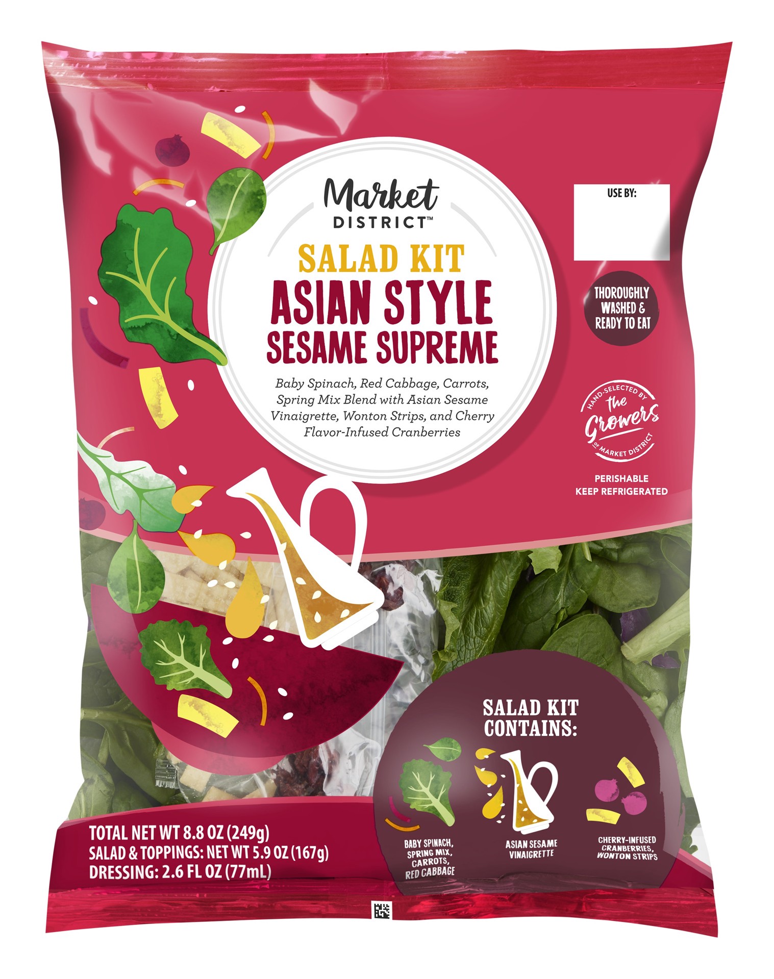 slide 1 of 1, Md Asian Sesame Kit, 8.8 oz