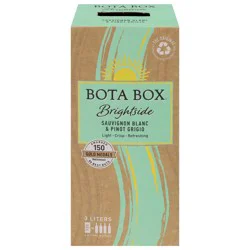 Bota Box Brightside Sauvignon Blanc & Pinot Grigio Blend Wine - 3 liter