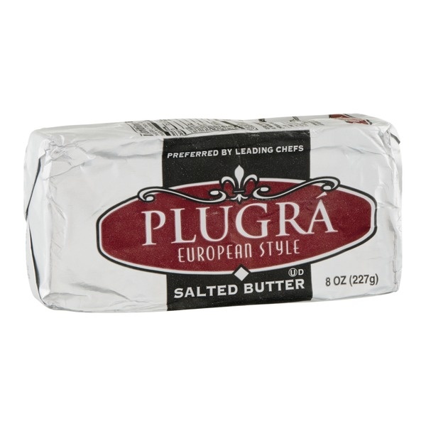 slide 1 of 1, Plugrá Butter European Style Unsalted, 256 oz