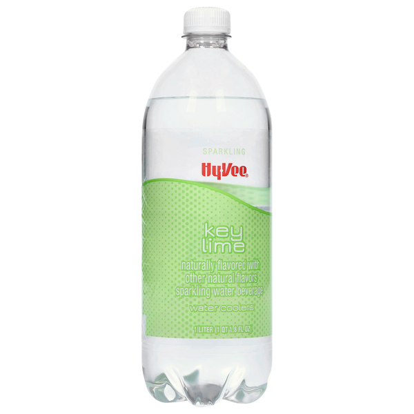 slide 1 of 1, Hy-Vee Key Lime Water Coolers, 1 liter