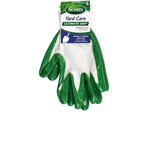 slide 1 of 1, Scotts Nitrile Dipped Glove - Large, LG