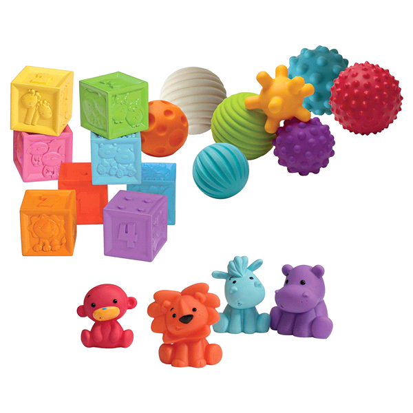 slide 1 of 1, Infantino Balls, Blocks & Buddies Toy Set, 1 ct