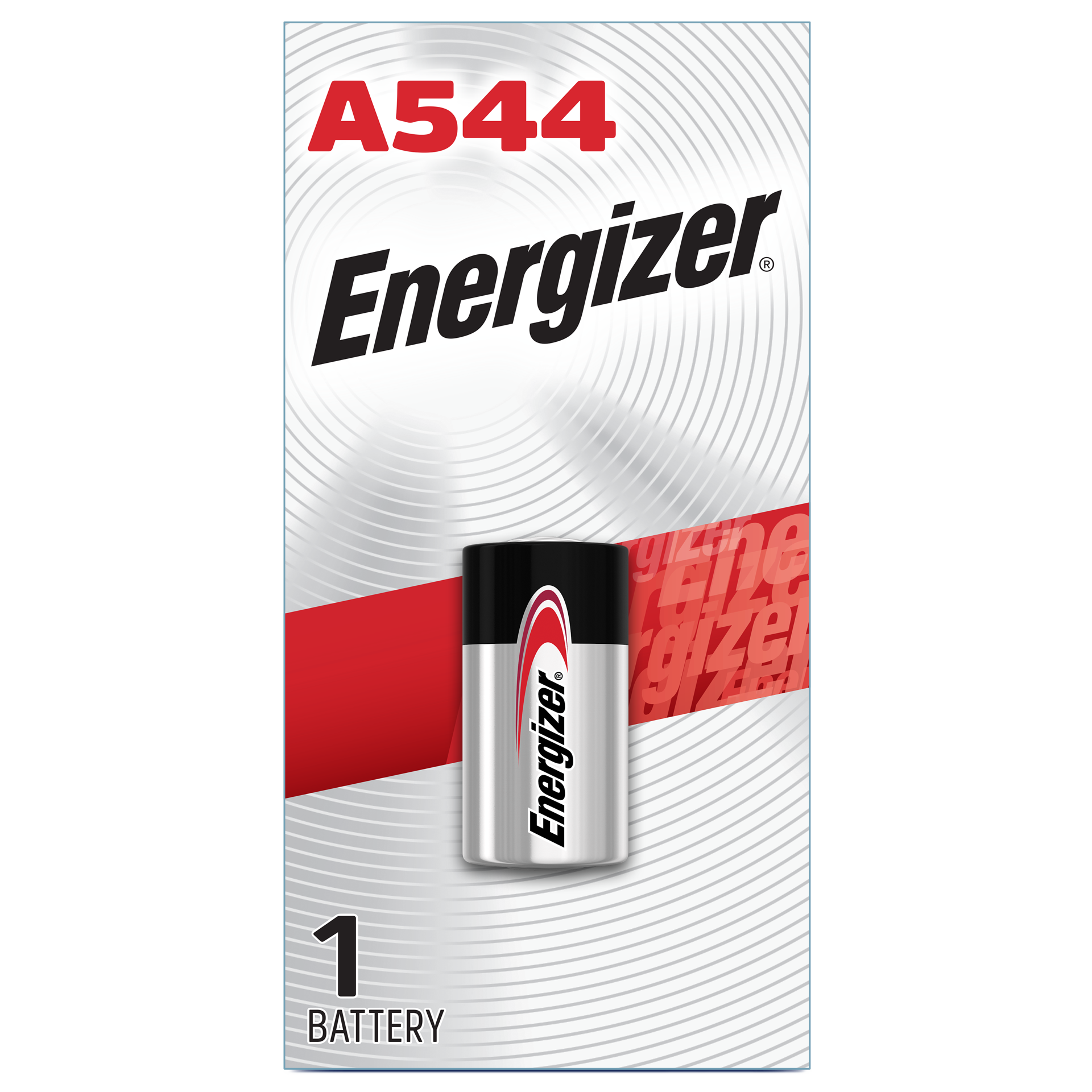 slide 1 of 2, Energizer Alkaline A544 6V Battery 1 ea, 1 ct