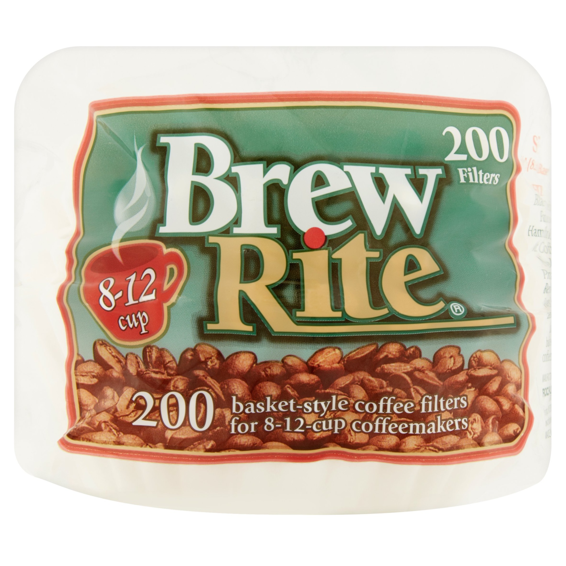 slide 1 of 2, Brew Rite Coffee Filters 200 ea, 200 ct