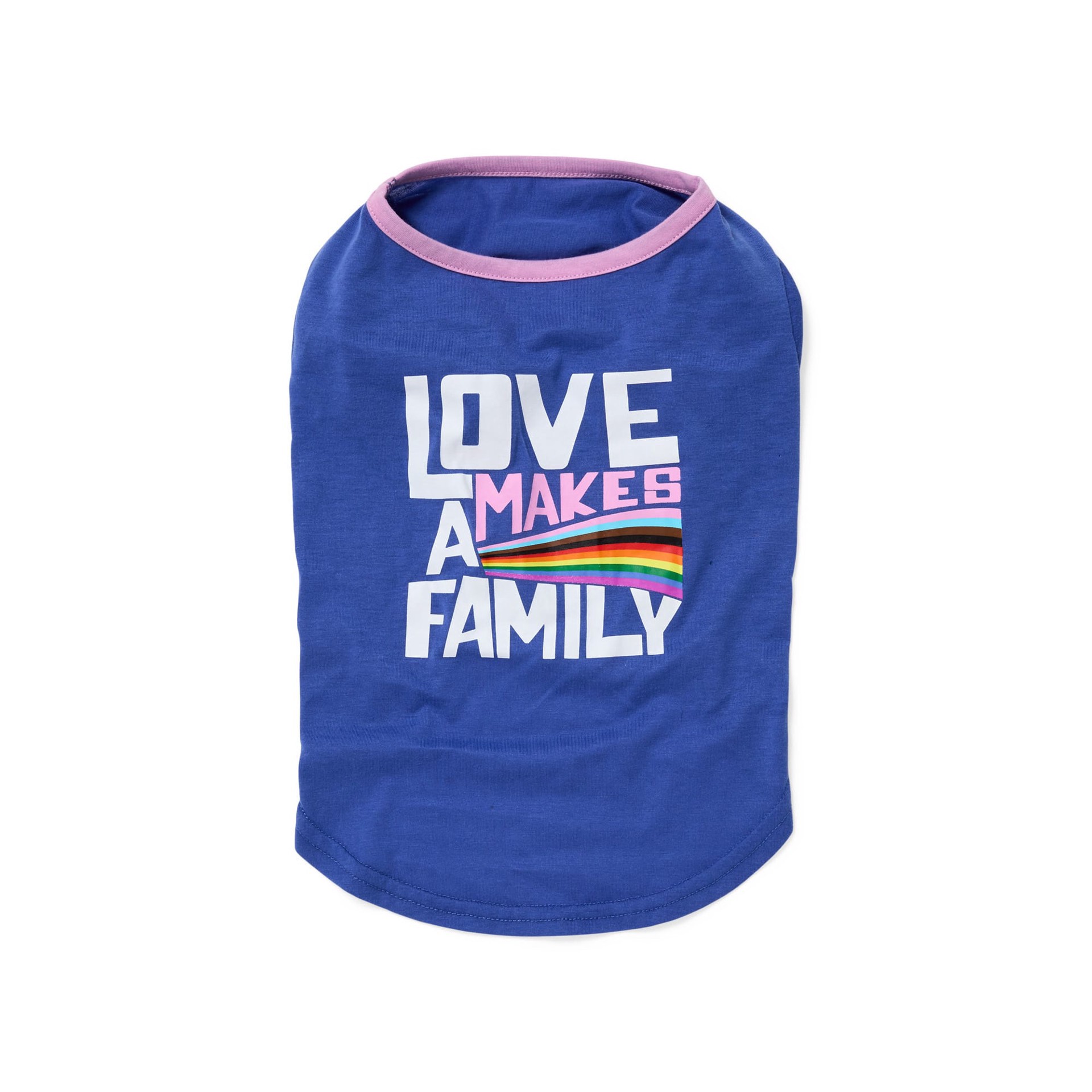 slide 1 of 1, YOULY Pride Family Love Pet T-Shirt, Blue, X-Large, 1 ct