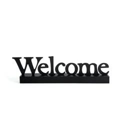 OTHER-REGIONAL "Welcome" Magnetic Word w/ Wood Base