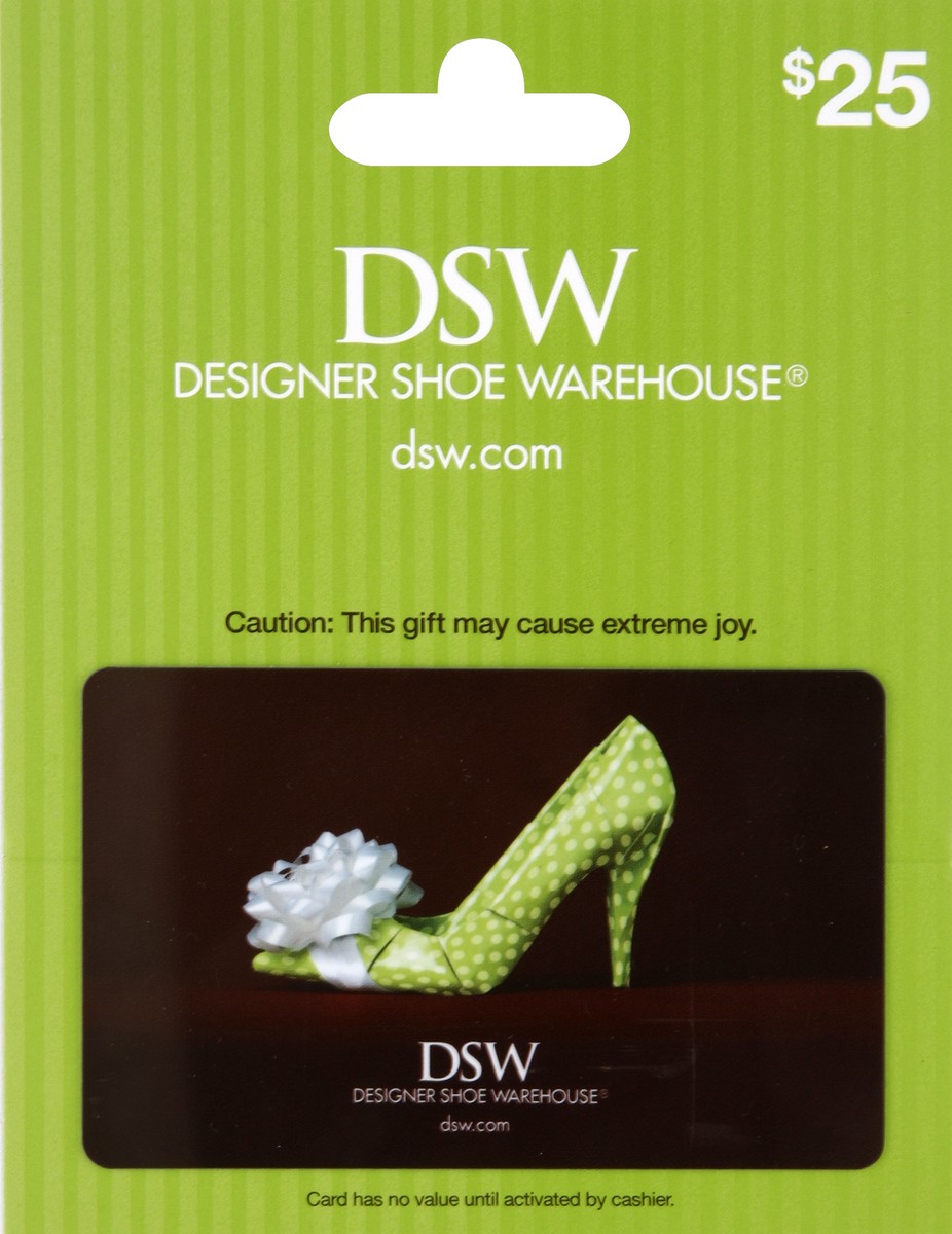 slide 2 of 2, DSW Gift Card, $25, 1 ct