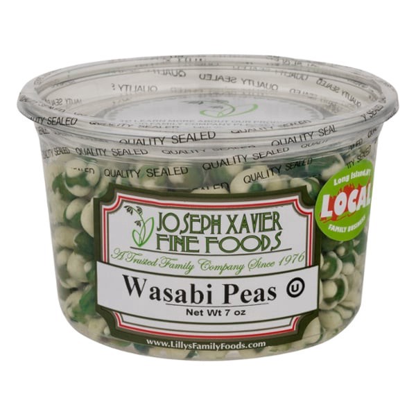 slide 1 of 1, Lilly's Family Foods Lilly Wasabi Peas, 1 ct