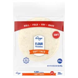 Kroger® Flour Tortillas Soft Taco