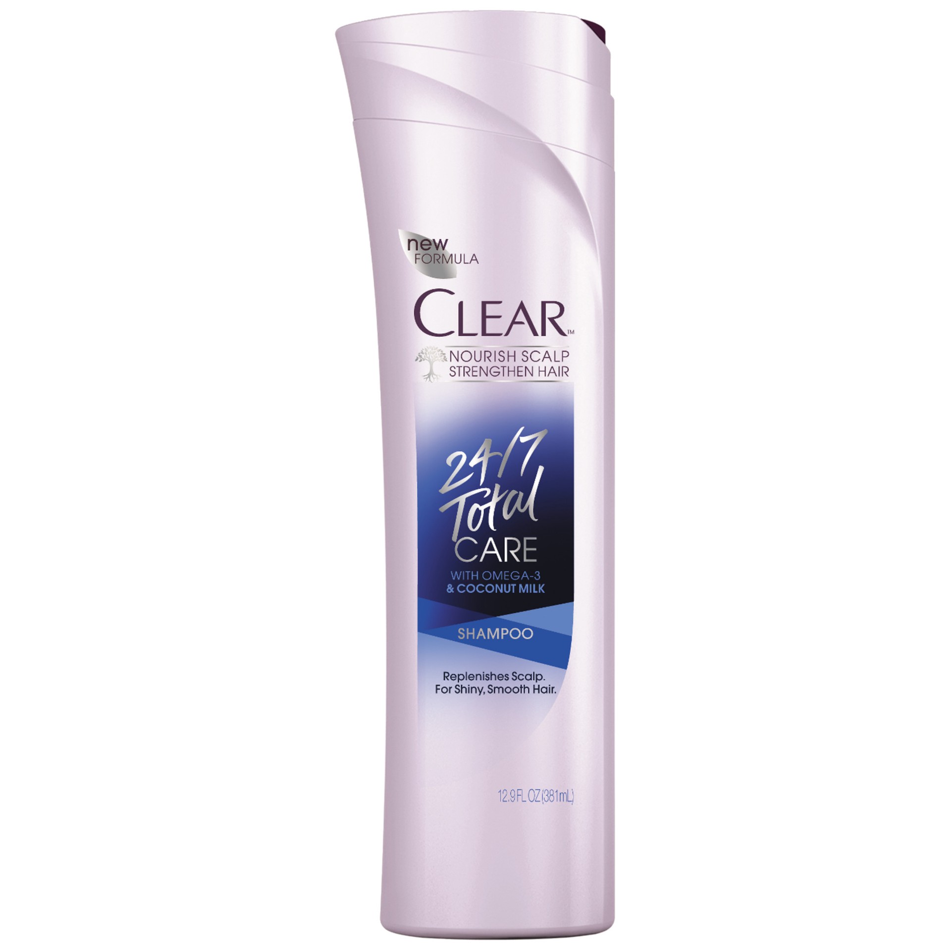 slide 1 of 2, Clear 24/7 Total Care Shampoo, 12.9 Oz, 12.9 oz